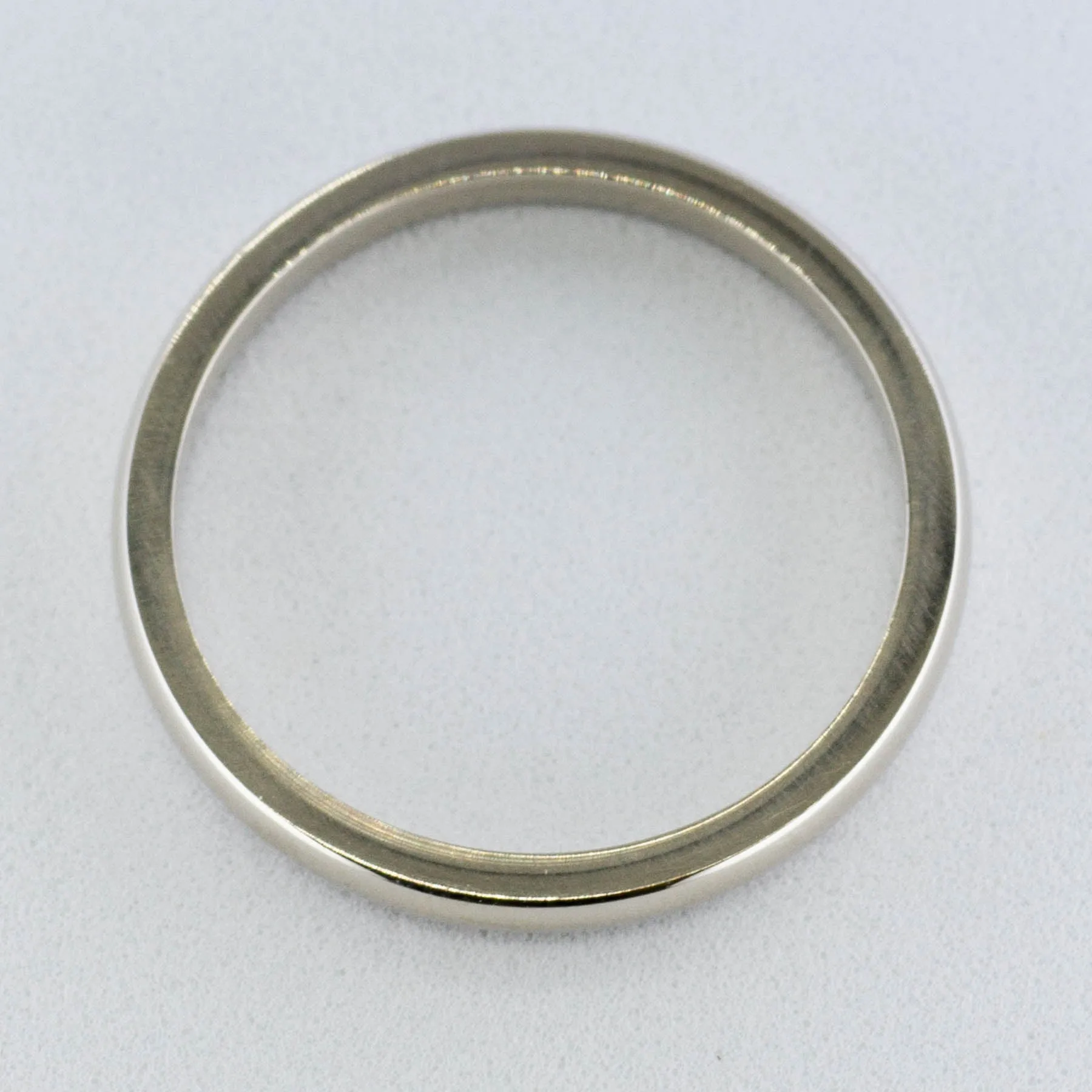 '100 Ways' 14k White Gold Dainty Band | 2mm