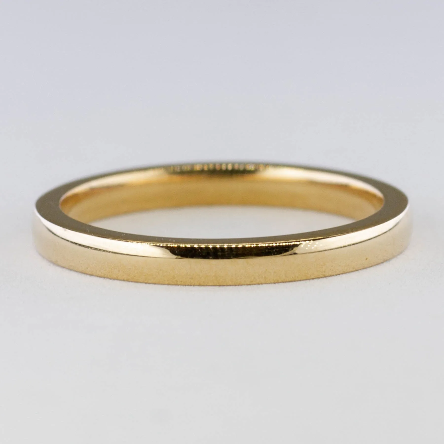 '100 Ways' 14k Yellow Gold Dainty Band | 2mm