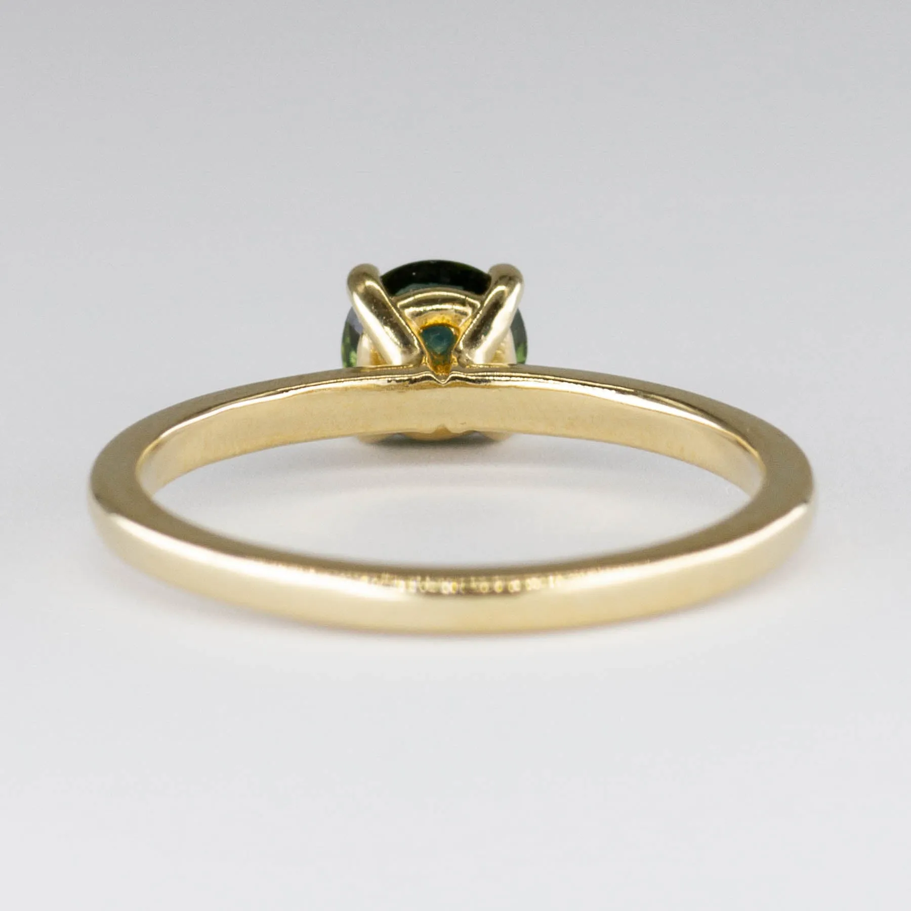 '100 Ways' 14k Yellow Gold Sapphire Solitaire Ring | 0.30ct | SZ 6.75