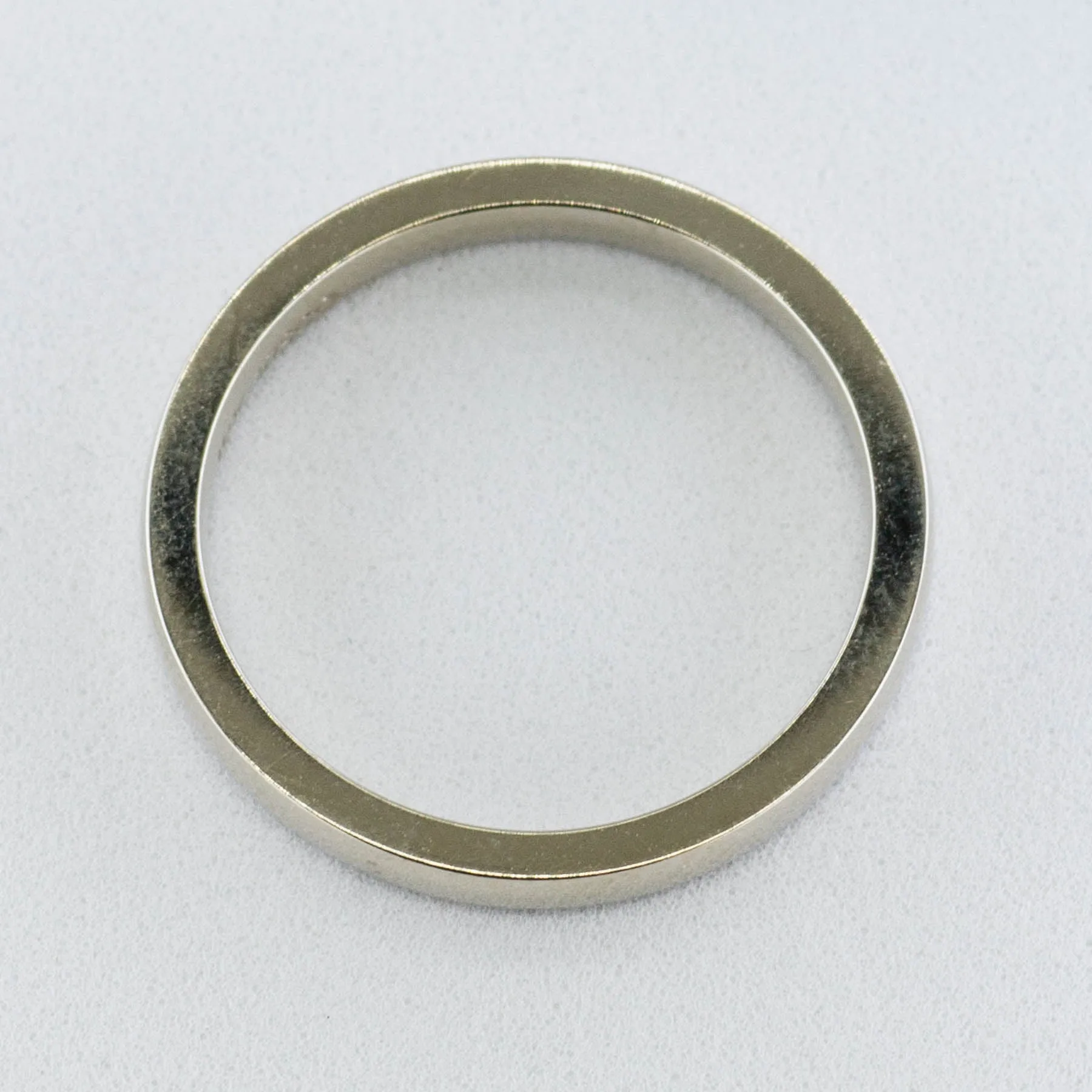 '100 Ways' 18k White Gold Band | 2mm