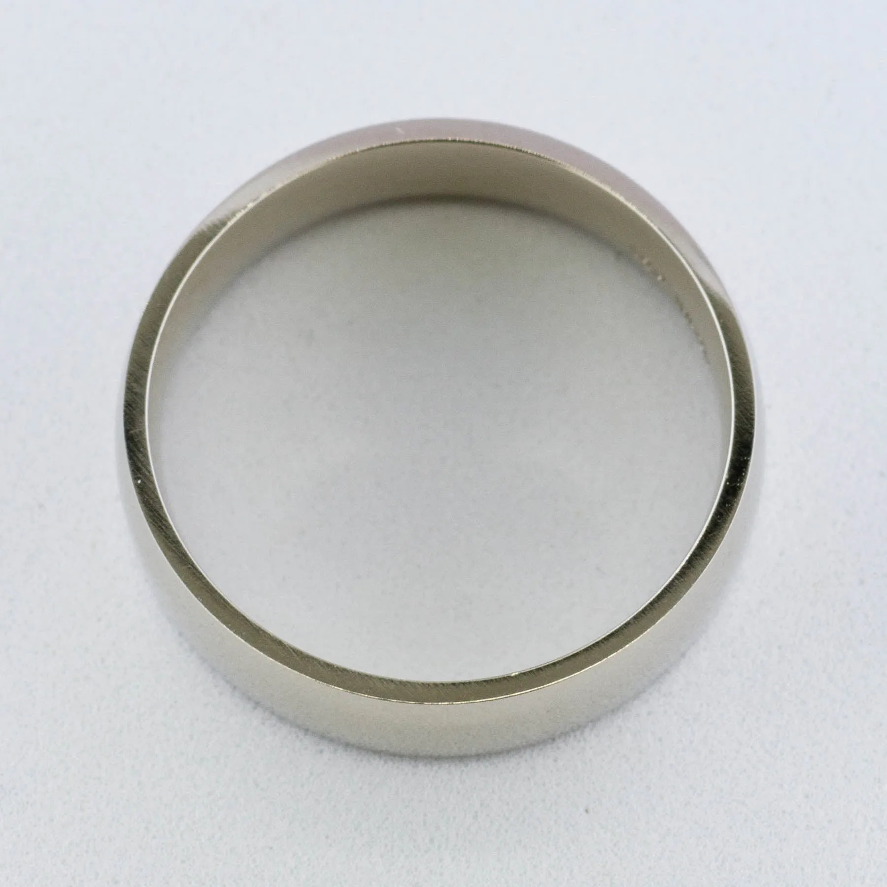 '100 Ways' 18k White Gold Band | 5mm