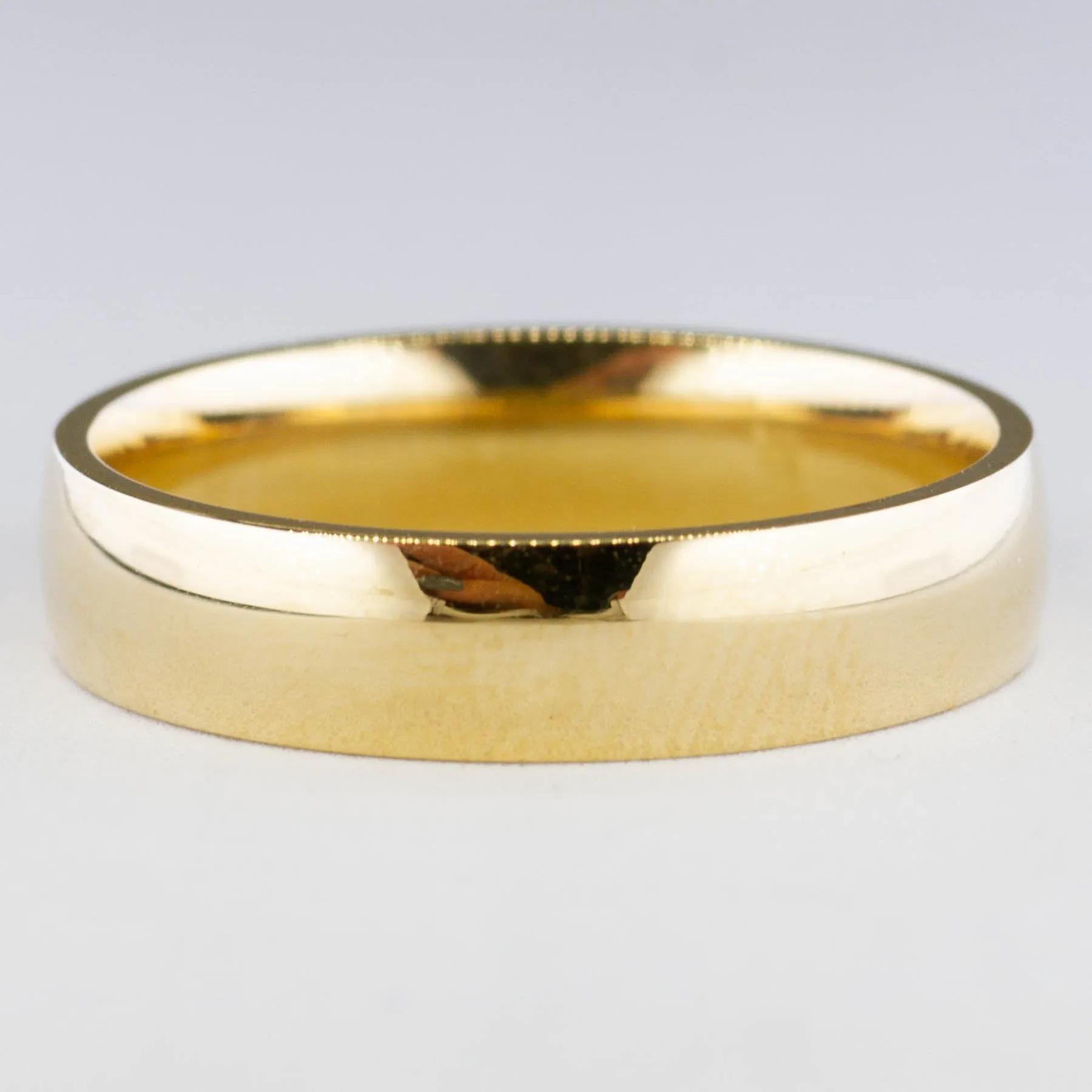 '100 Ways' 18k Yellow Gold Band | 5mm