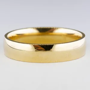 '100 Ways' 18k Yellow Gold Band | 5mm