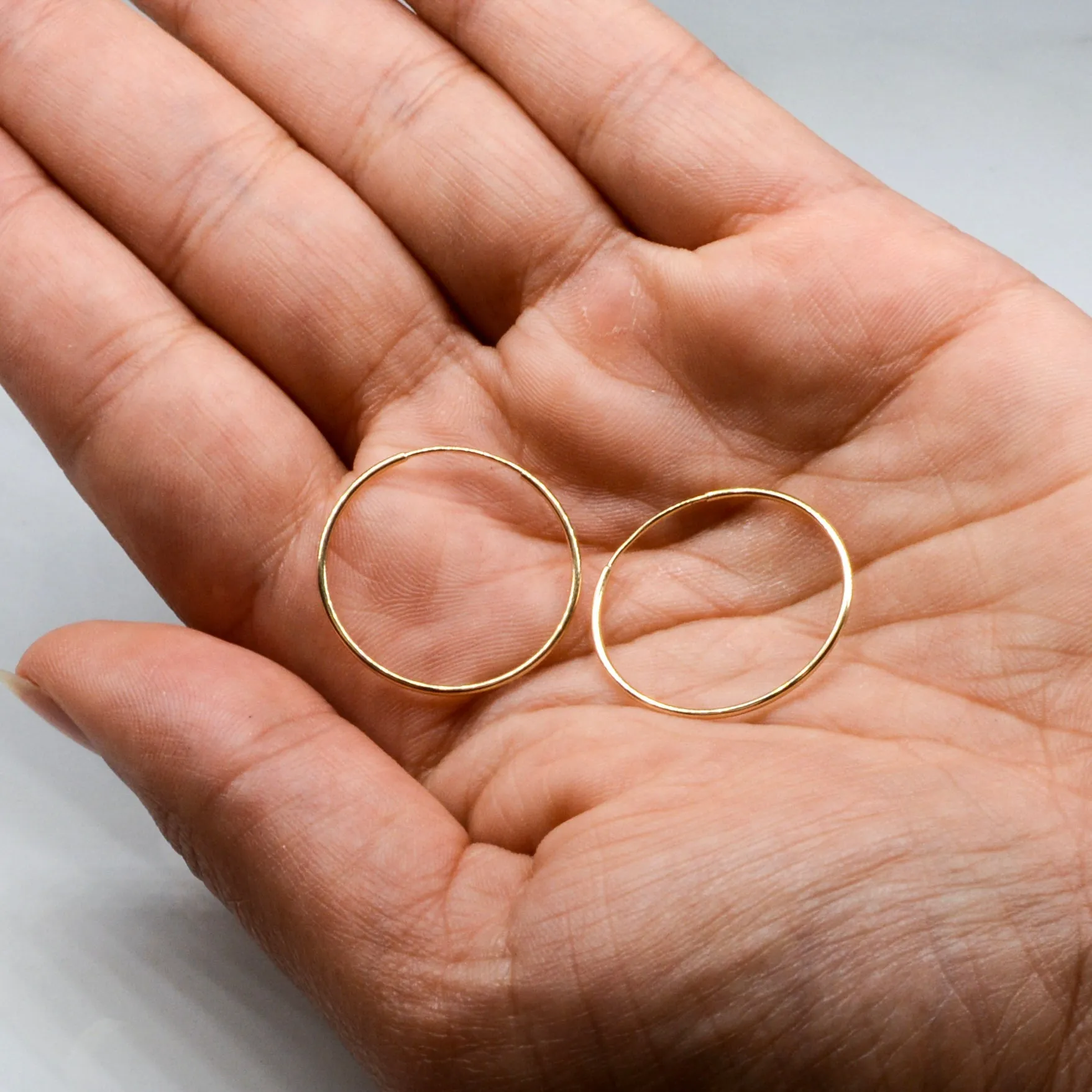 '100 Ways' 24mm Sleeper Hoops |
