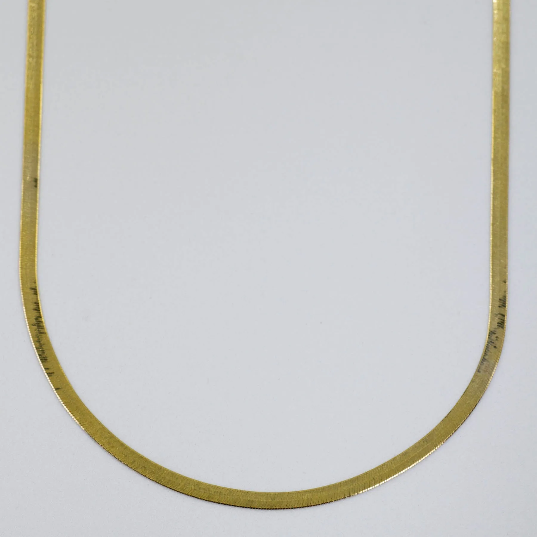 '100 Ways' 4mm Herringbone Chain | 18" |