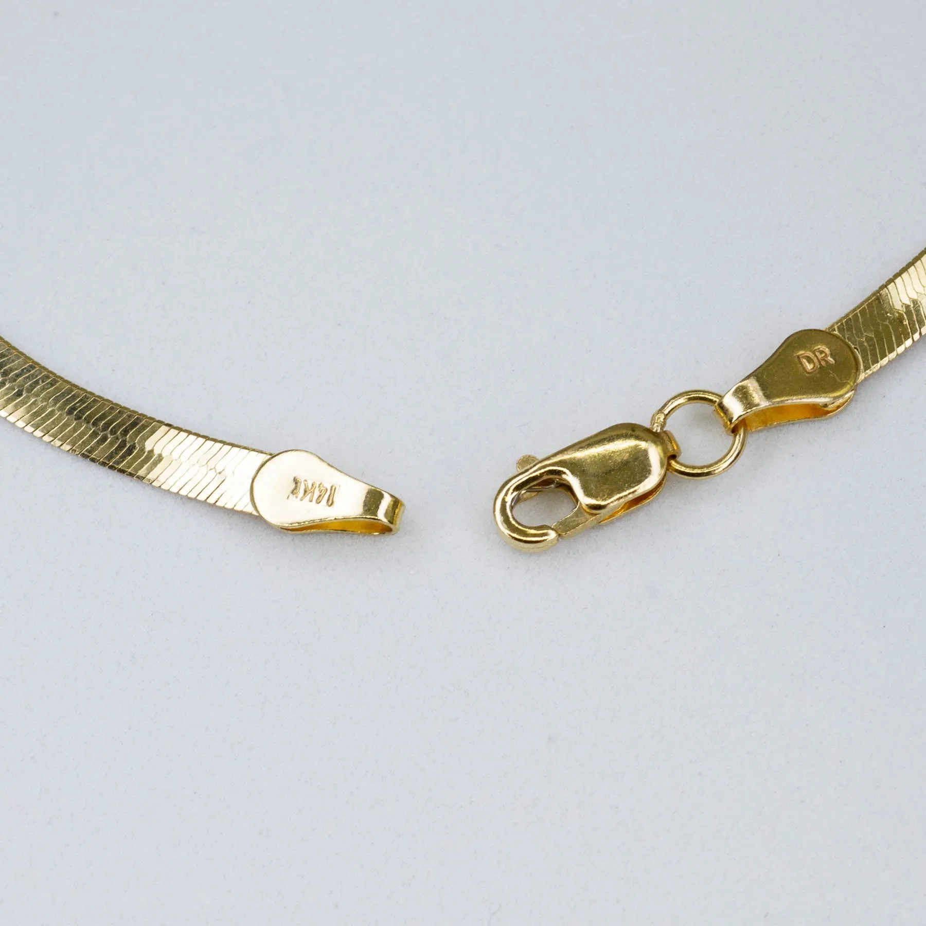 '100 Ways' 4mm Herringbone Chain | 18" |