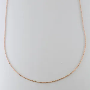 '100 Ways' Adjustable Rose Gold Chain |