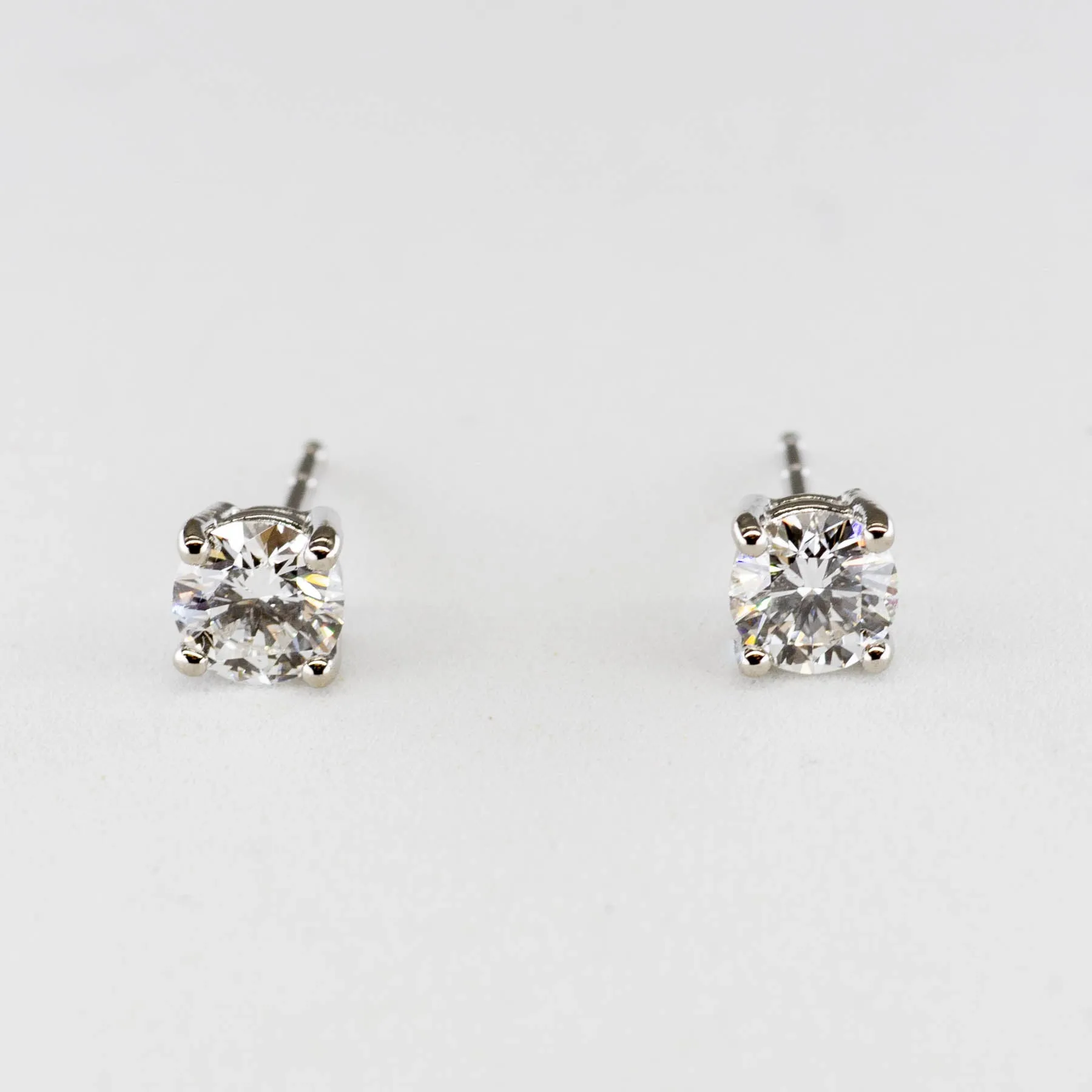 '100 Ways' Diamond Studs in White or Yellow Gold | 2/3 carat | Options Available |