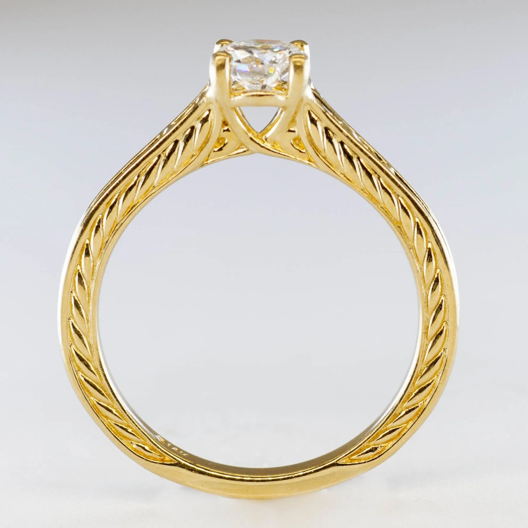 '100 Ways' Filigree Band Diamond Engagement Ring | 0.50ct | SZ 7 |