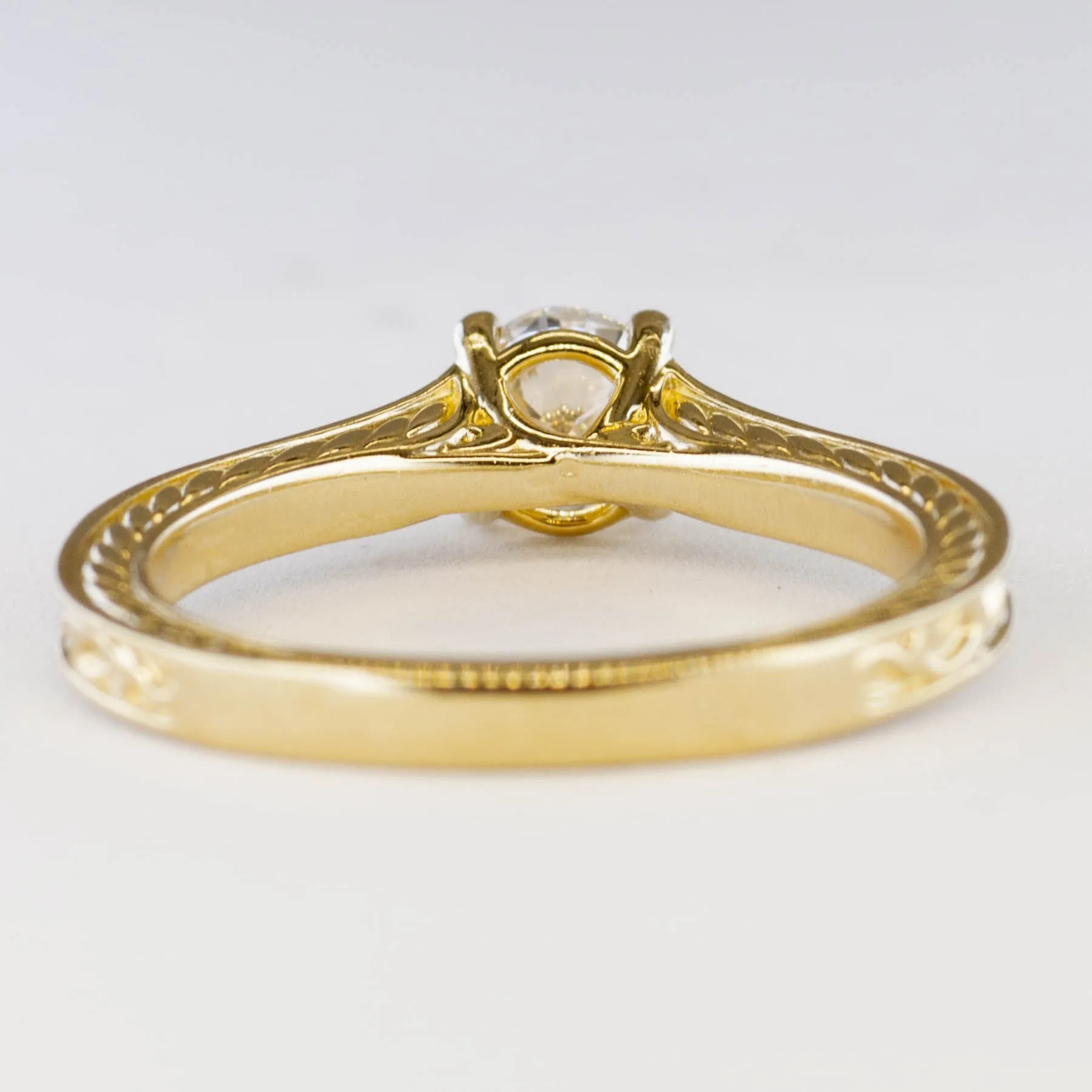 '100 Ways' Filigree Band Diamond Engagement Ring | 0.50ct | SZ 7 |