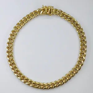 '100 Ways' Miami Cuban Link Bracelet | 8" |