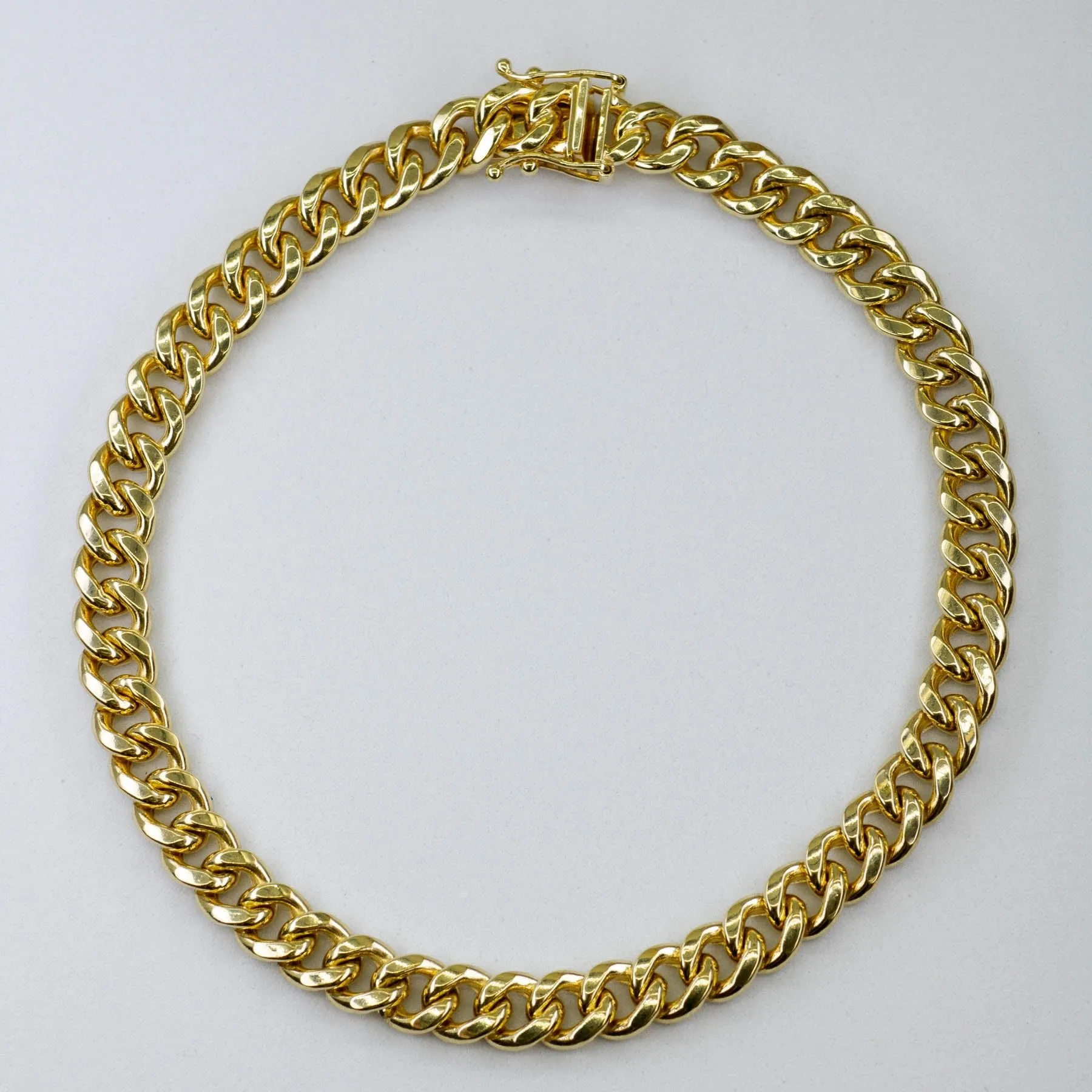 '100 Ways' Miami Cuban Link Bracelet | 8" |