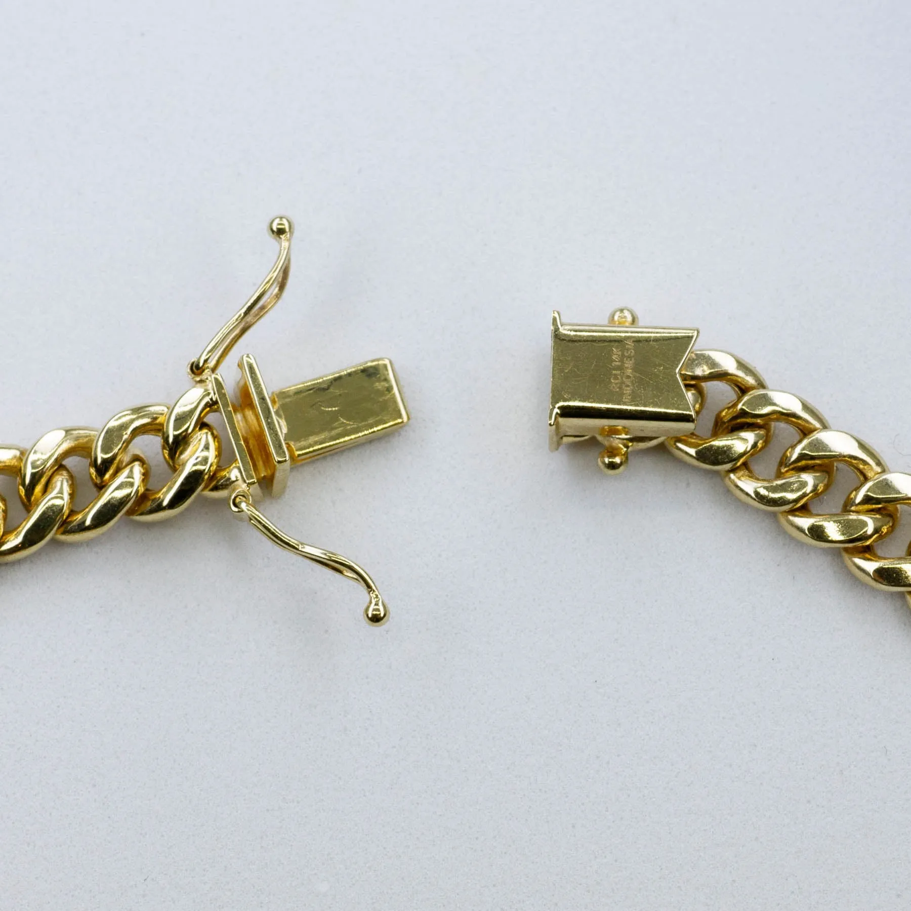 '100 Ways' Miami Cuban Link Bracelet | 8" |