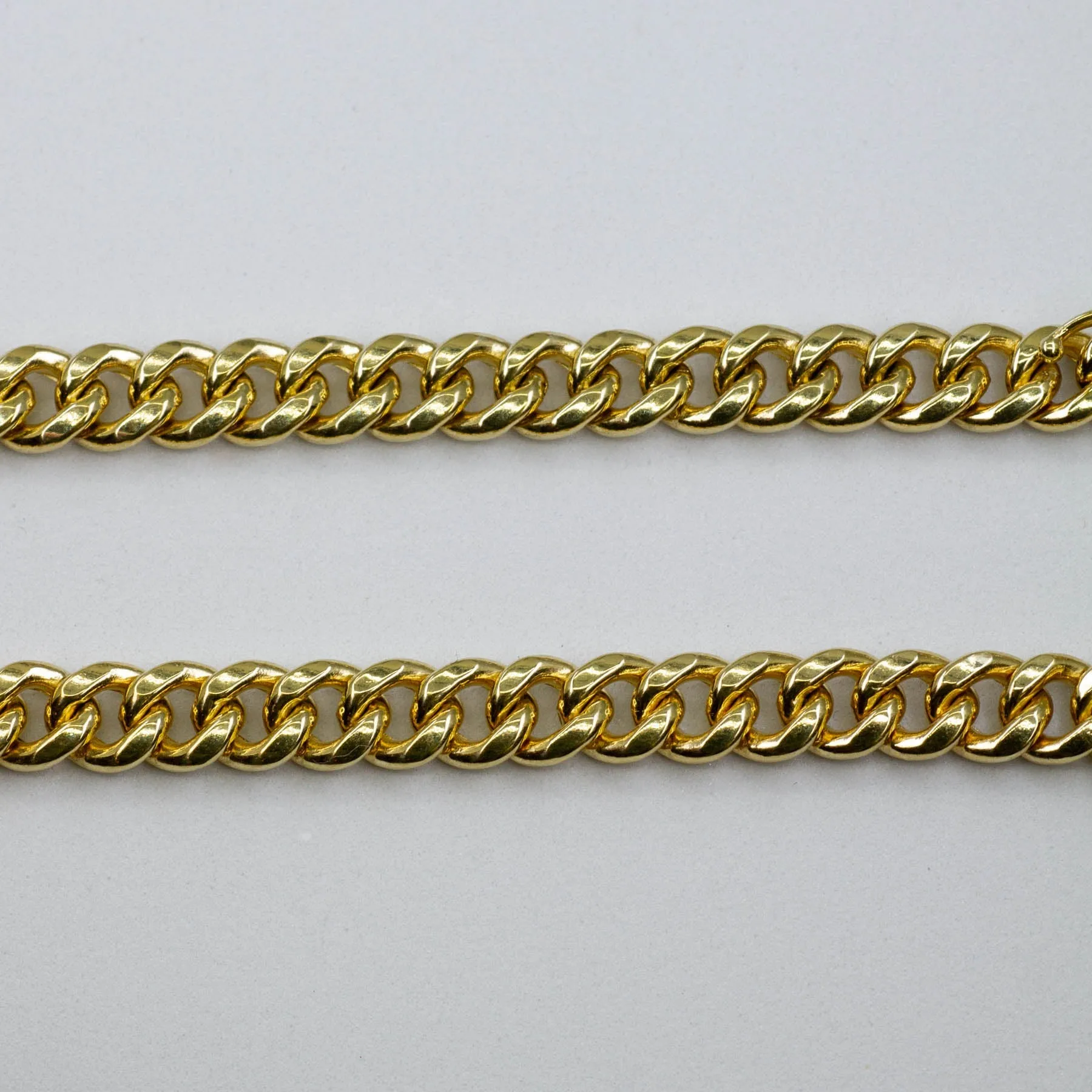 '100 Ways' Miami Cuban Link Bracelet | 8" |