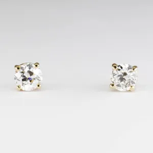 '100 Ways' Old European Diamond Studs | 1.01 ctw |