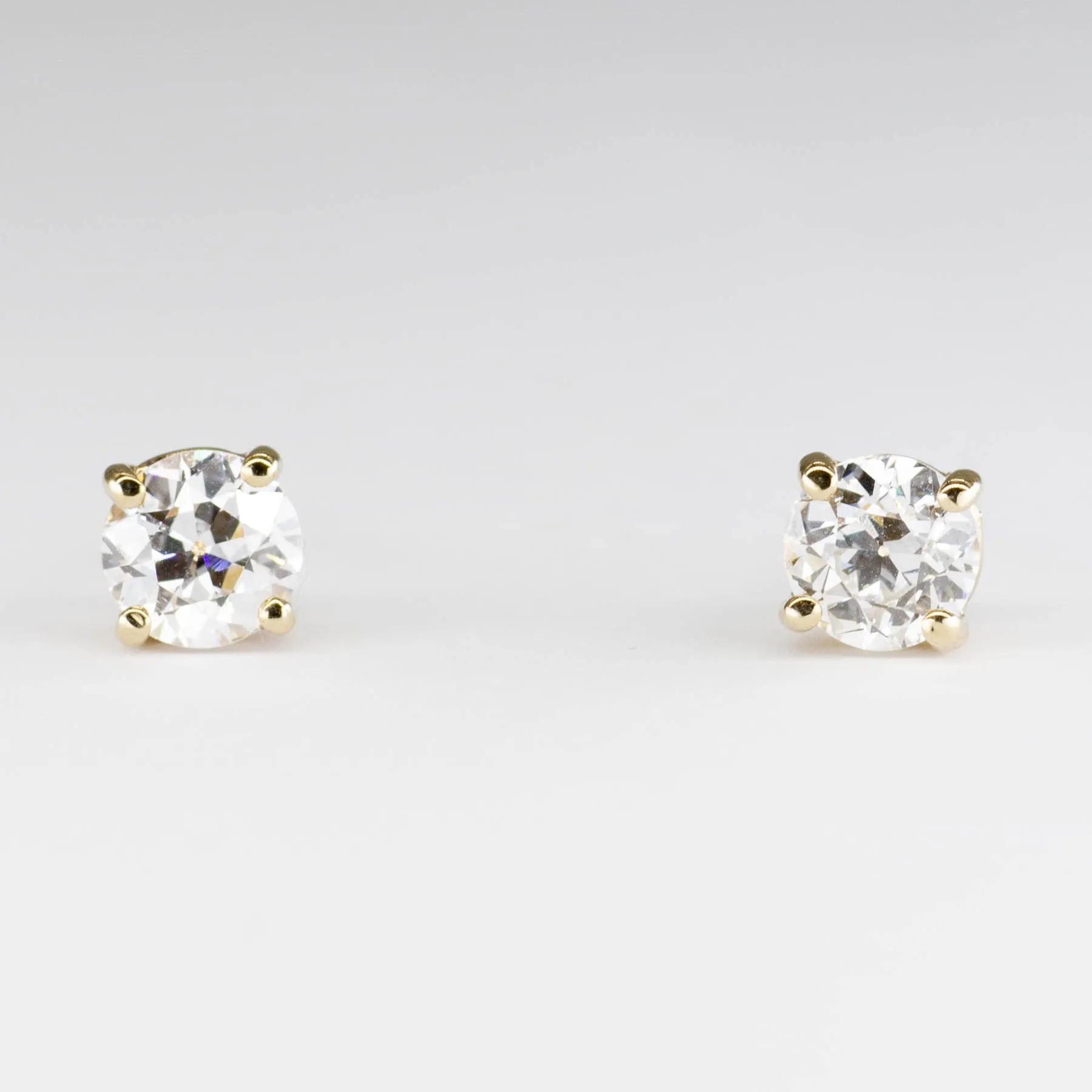 '100 Ways' Old European Diamond Studs | 1.01 ctw |