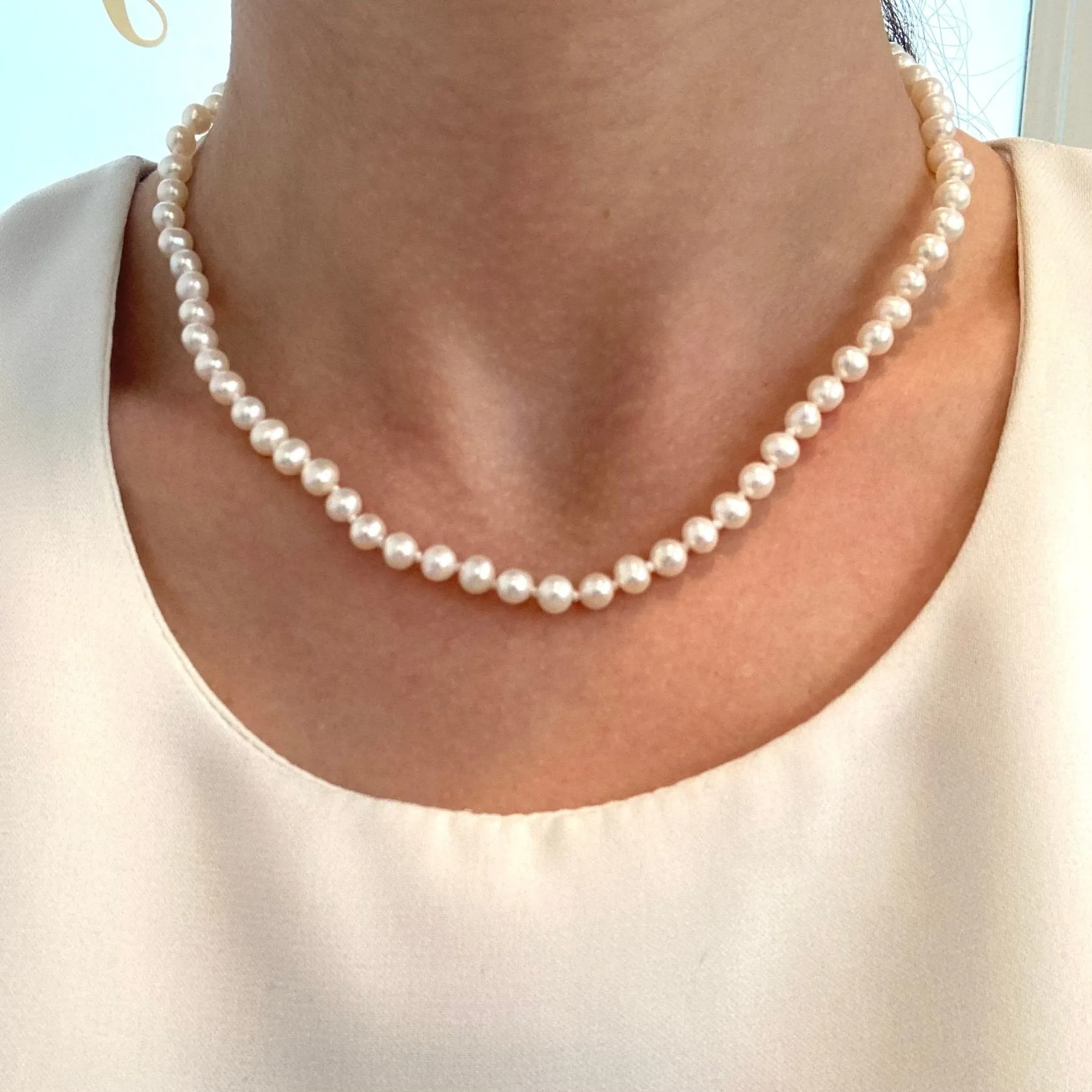 '100 Ways' Panache Pearl Necklace | 18" |