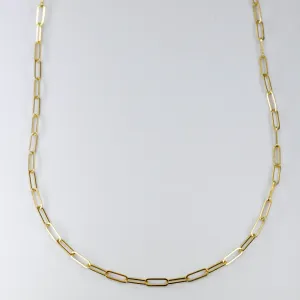 '100 Ways' Paperclip Chain | 20" |