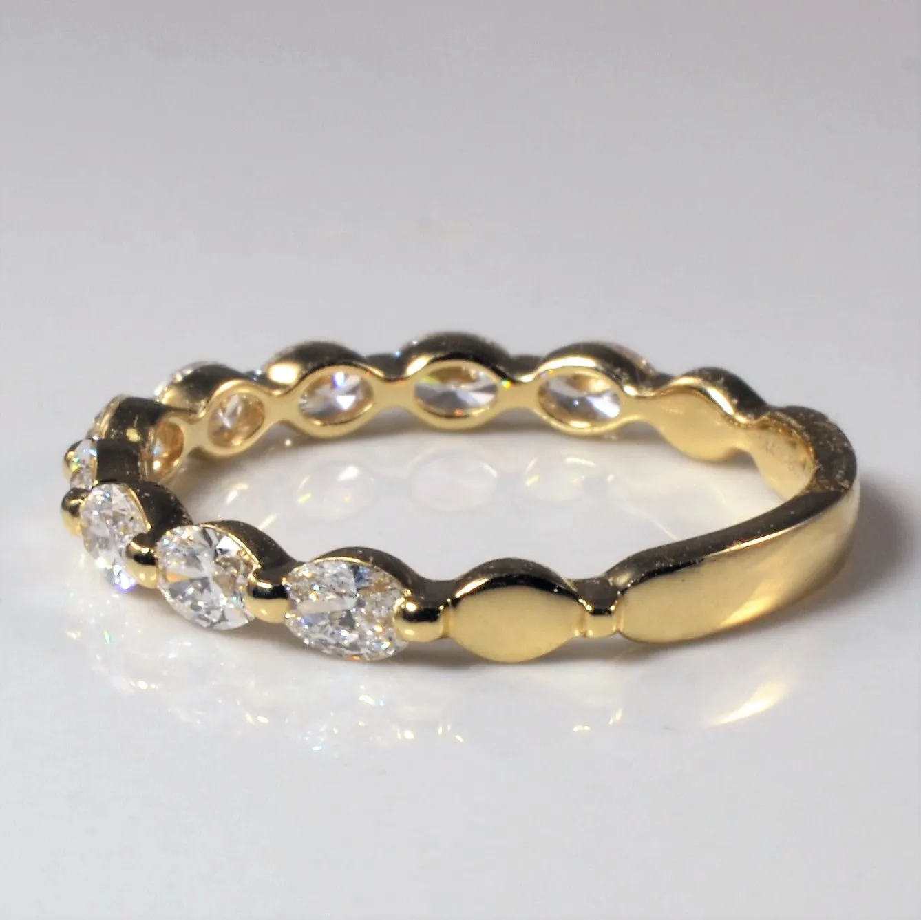 '100 Ways' Semi Eternity Marquise Diamond Band | Options Available | 0.75ctw |