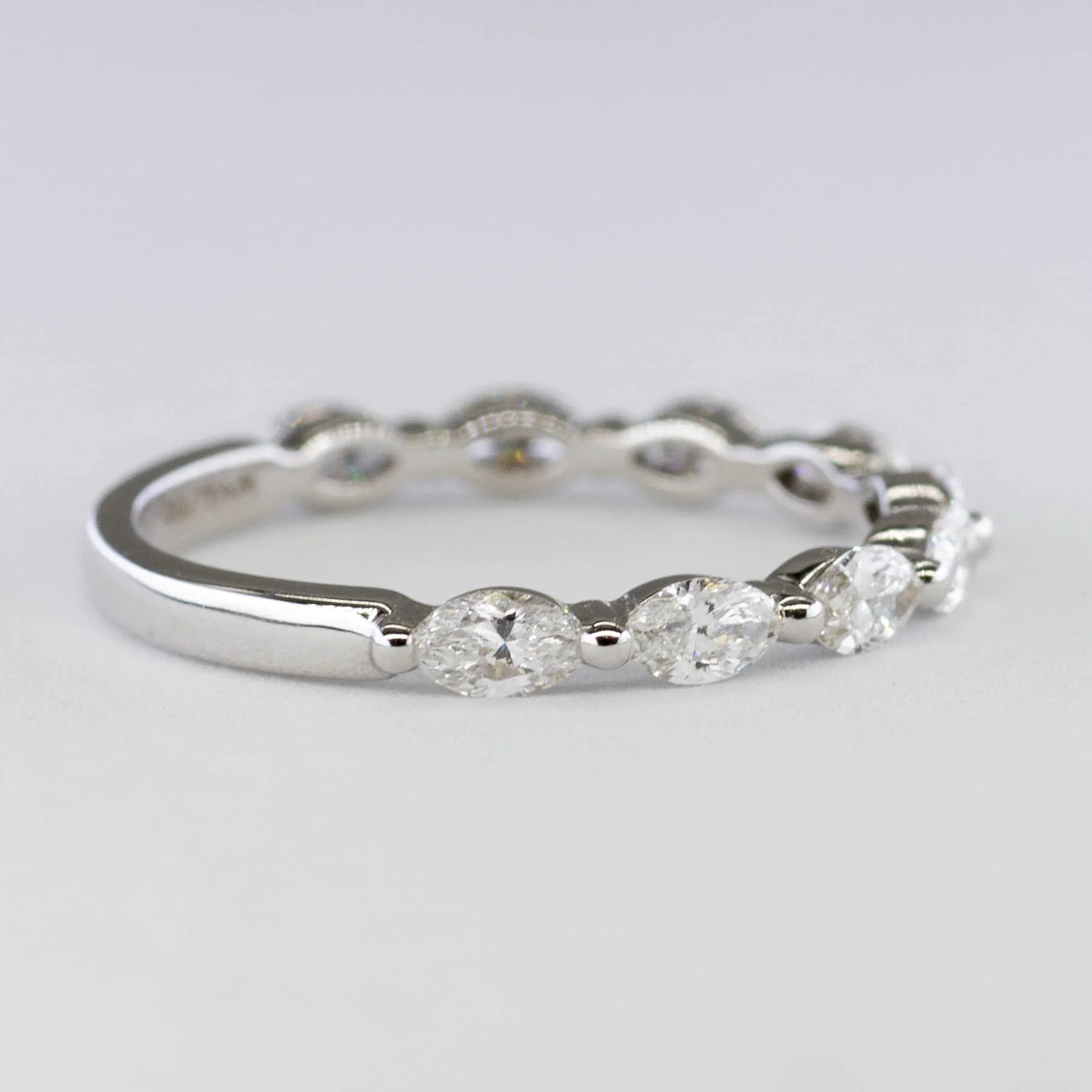 '100 Ways' Semi Eternity Marquise Diamond Band | Options Available | 0.75ctw |