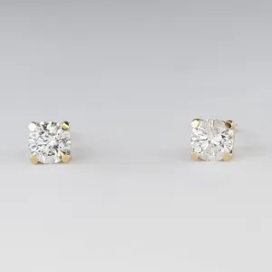 100 Ways Yellow Gold Diamond Studs | 0.47 tcw |