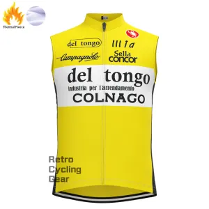 1983 del tongo Fleece Retro Cycling Vest