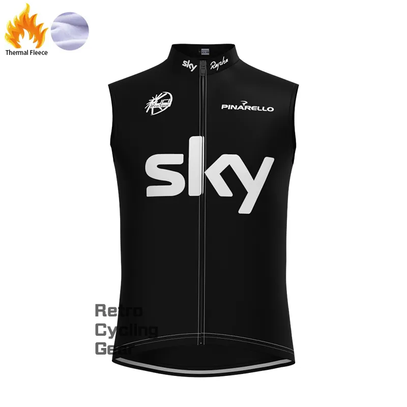 2013 sky Fleece Retro Cycling Vest