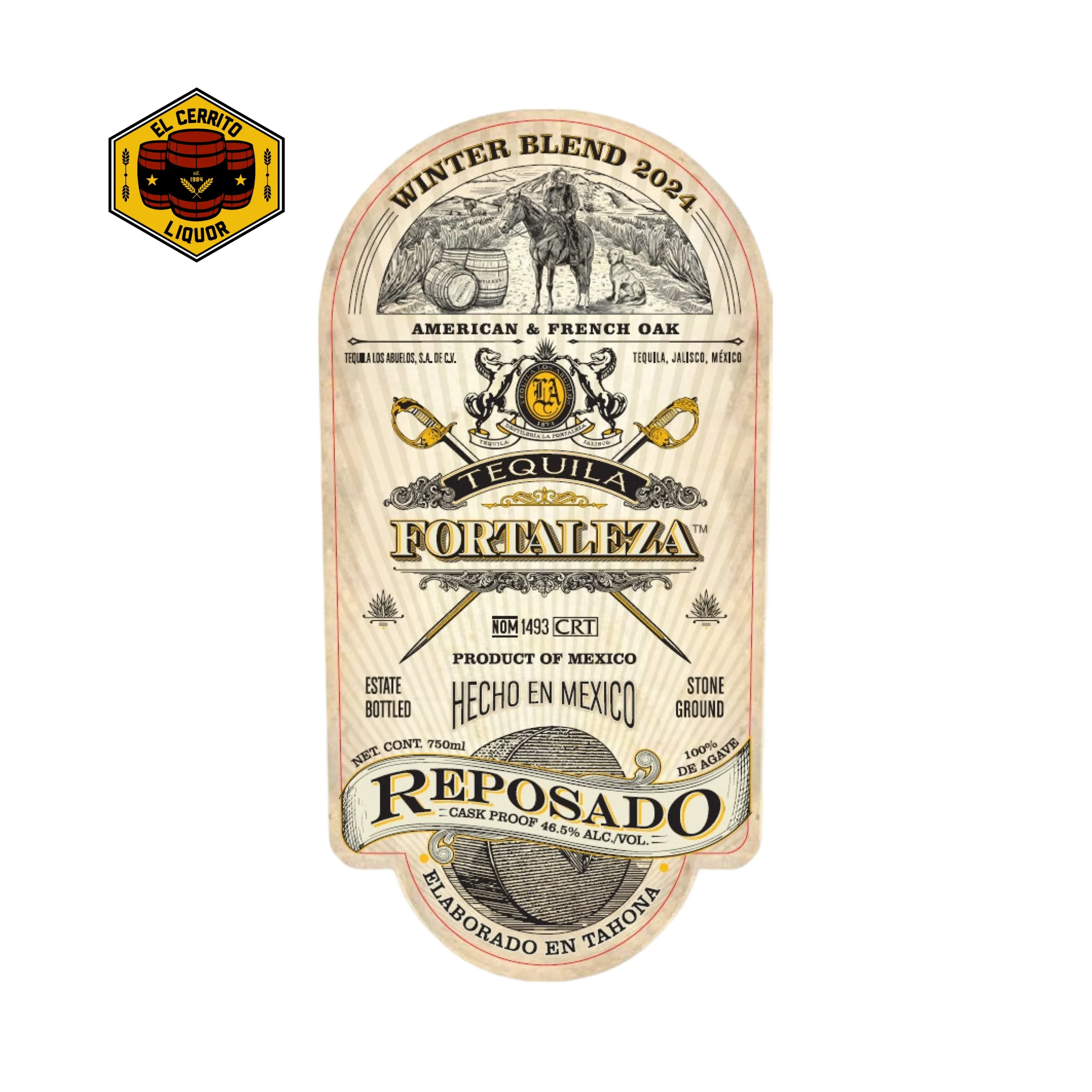 2024 Fortaleza Los Abuelos Winter Blend Reposado Tequila 750ml