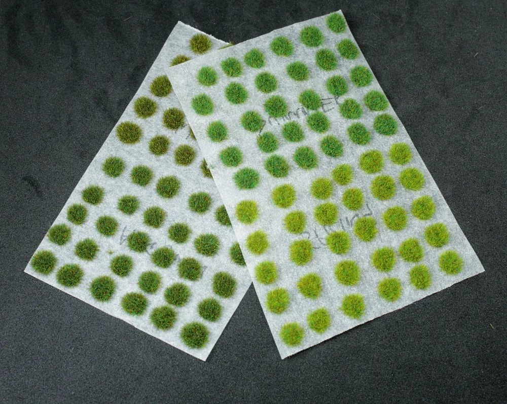 2mm 4mm & 6mm Four Seasons Static Grass Tufts