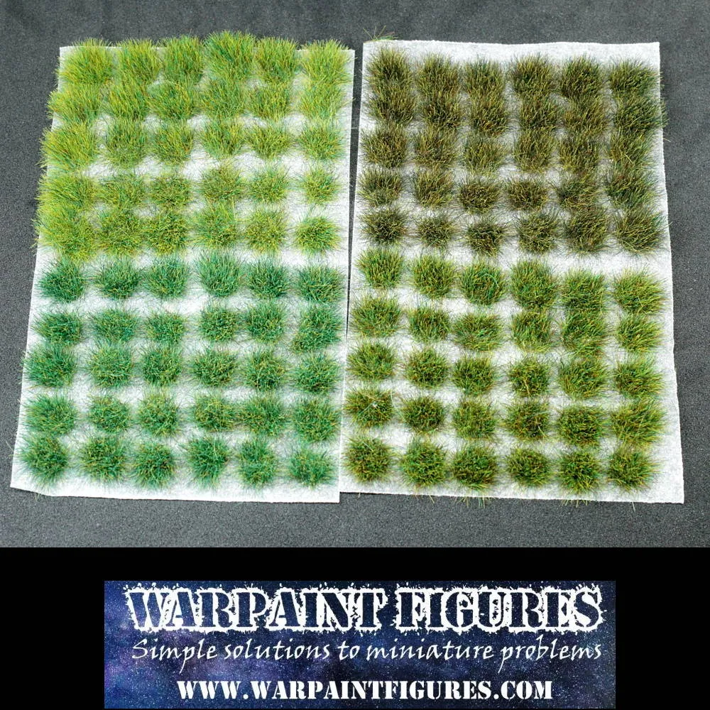 2mm 4mm & 6mm Four Seasons Static Grass Tufts