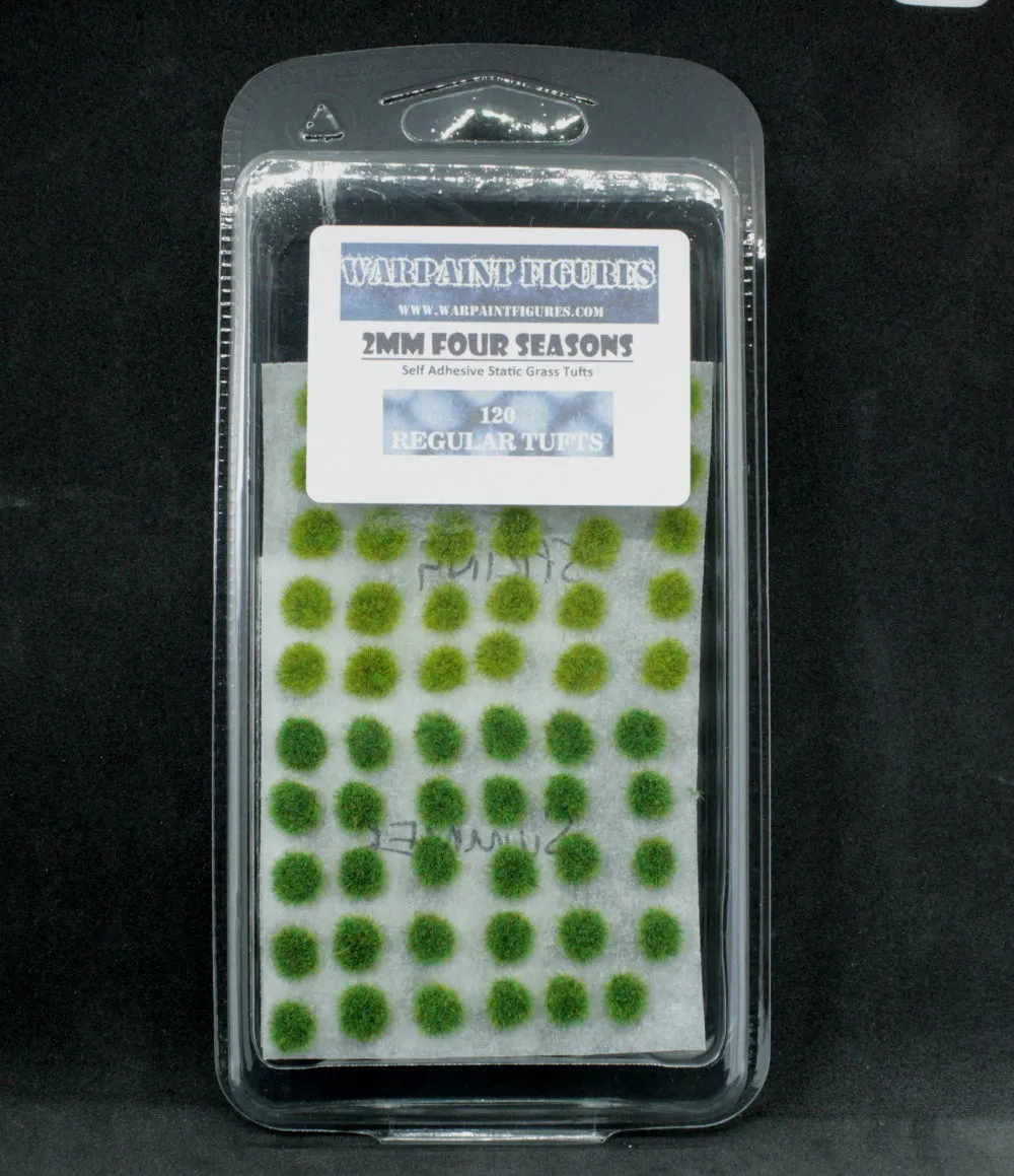 2mm 4mm & 6mm Four Seasons Static Grass Tufts