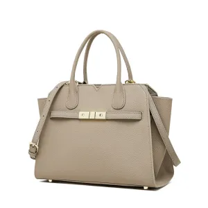30CM Light Luxury Platinum Large Capacity Handbag 2850 khaki