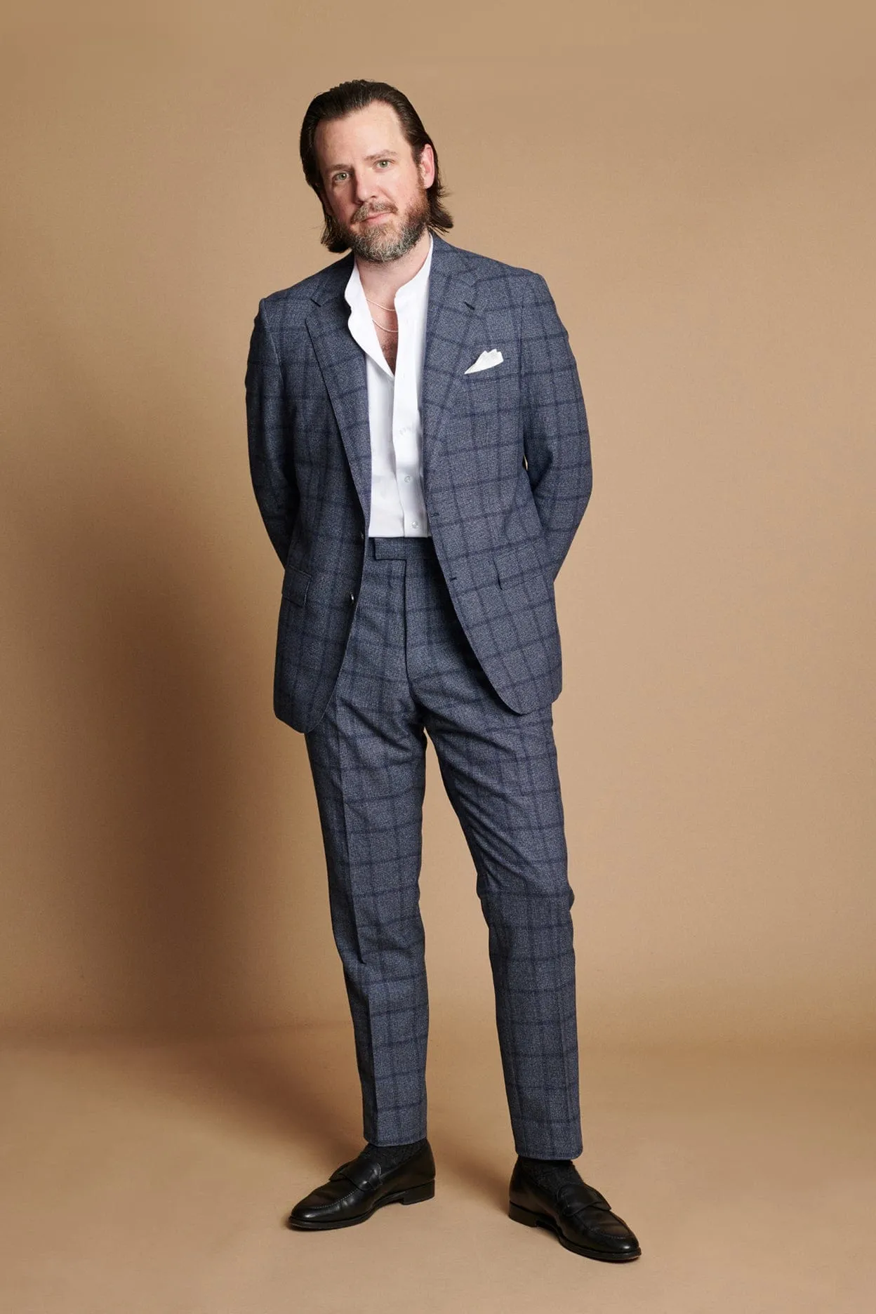 4-Season Textured Super 130s Suit