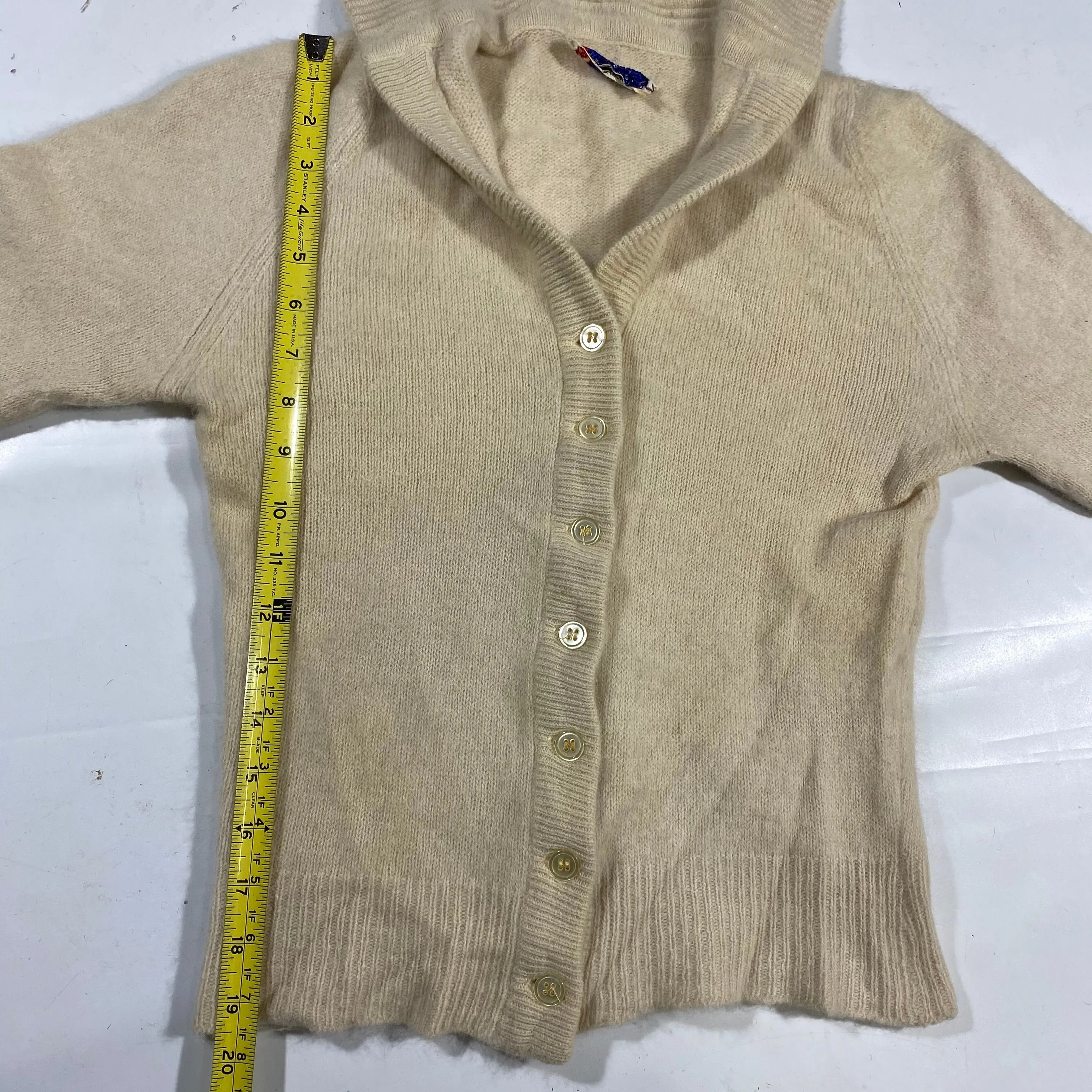 60s Angora sweater.