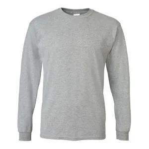 Adult Light Weight Long Sleeve Crew Tee
