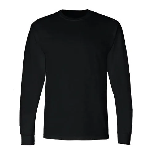 Adult Light Weight Long Sleeve Crew Tee