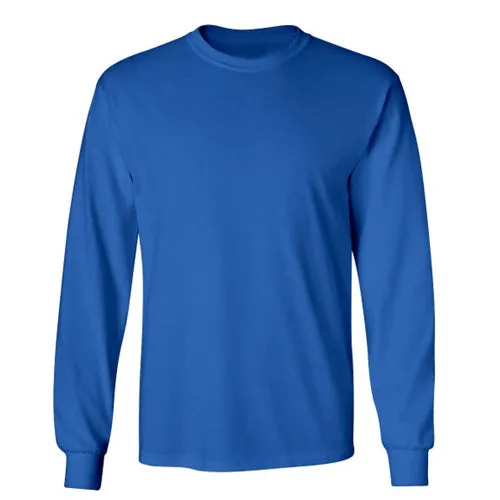 Adult Light Weight Long Sleeve Crew Tee