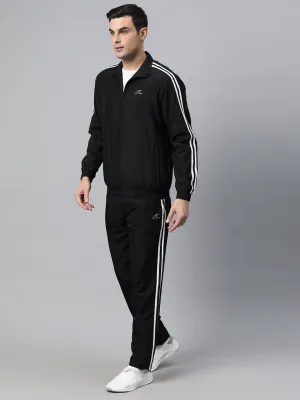 Alcis Men Solid Anti Static Track Suit