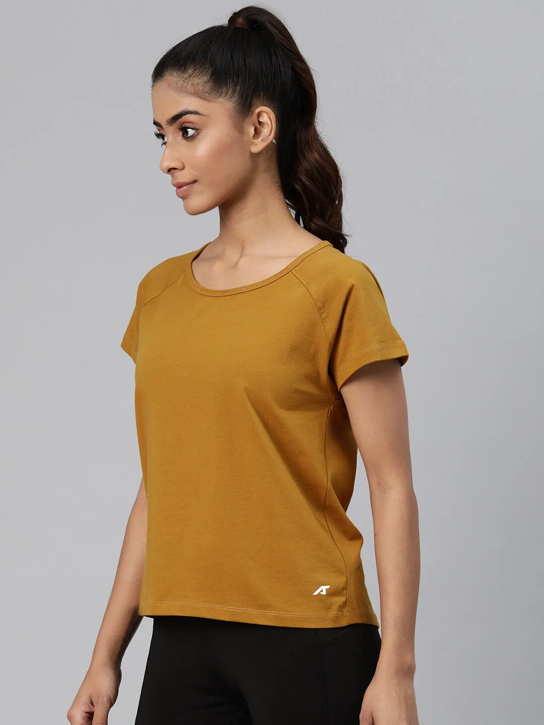 Alcis Women Floral Printed Regular Fit T-shirt