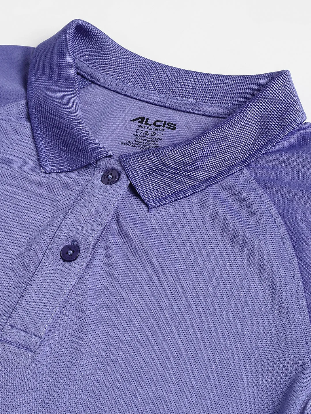 Alcis Women Iris Bloom Tech-Fit Anti-Static Soft-Touch Slim-Fit Training Polo T-Shirt