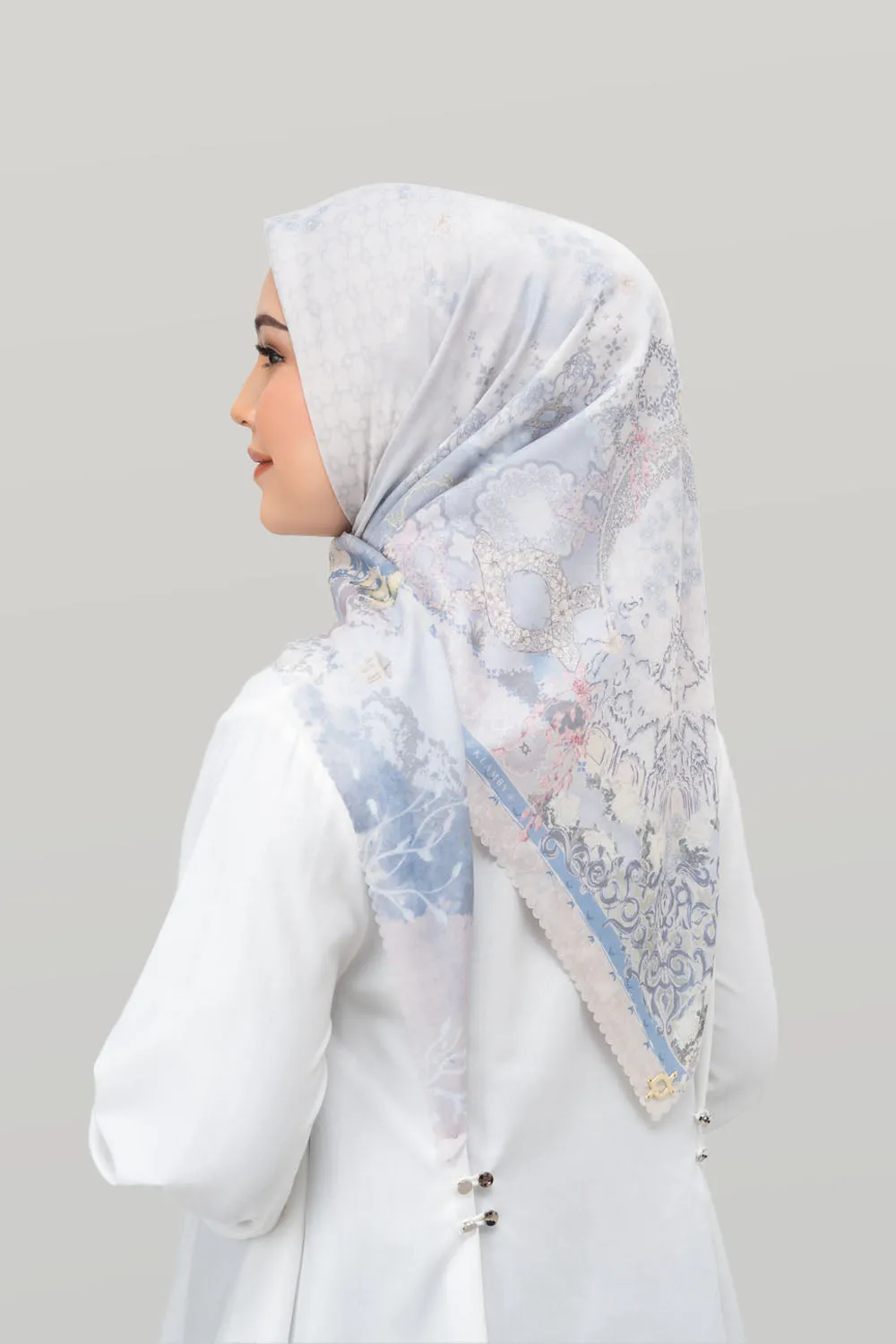 Alhambra Scarf Porcelain