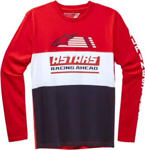 ALPINESTARS Rivalry Long-Sleeve T-Shirt - Red - XL 12307400030XL