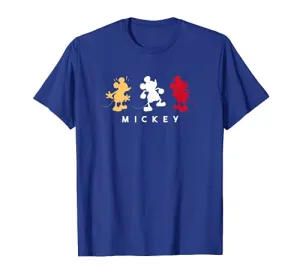 Amazon Essentials Mens Disney Mickey Mouse Royal Blue T-Shirt