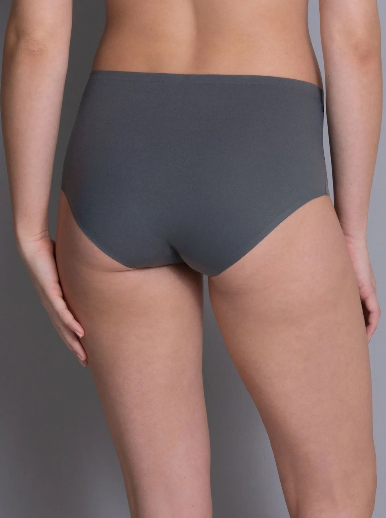 Anita Essentials High Waist Brief - Anthracite