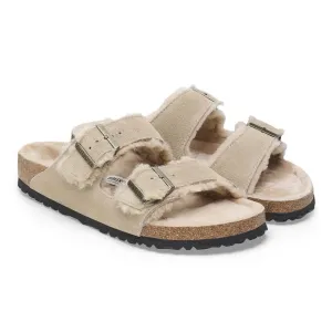 Arizona Shearling | Suede | Taupe