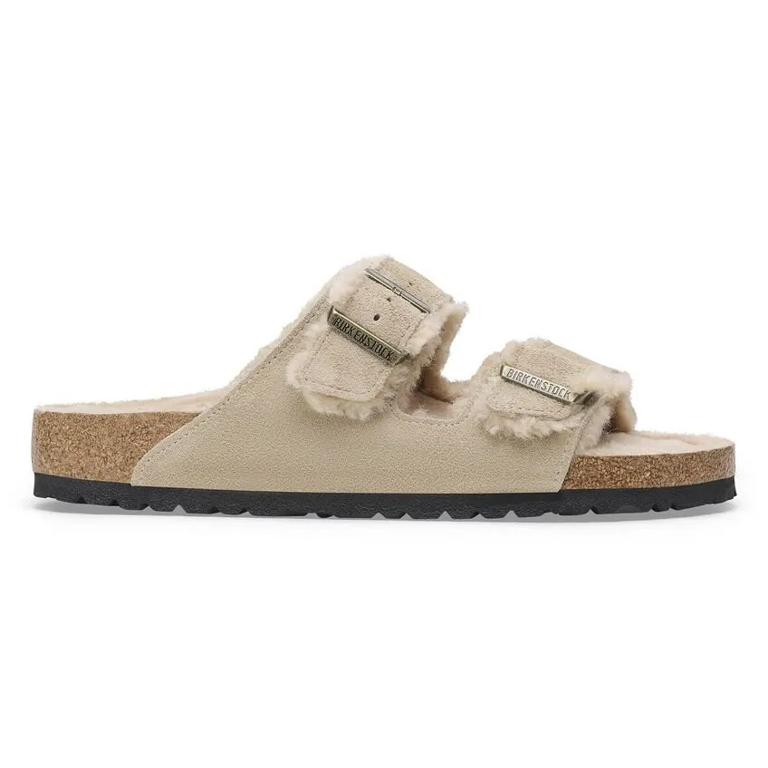 Arizona Shearling | Suede | Taupe