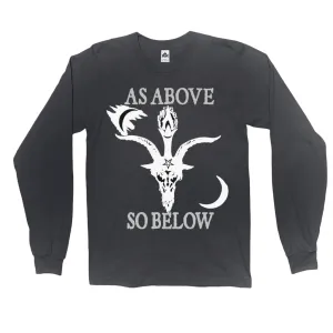 As Above So Below Long Sleeve Shirt