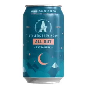 Athletic Brewing All Out Non-Alcoholic Stout (6 pack)