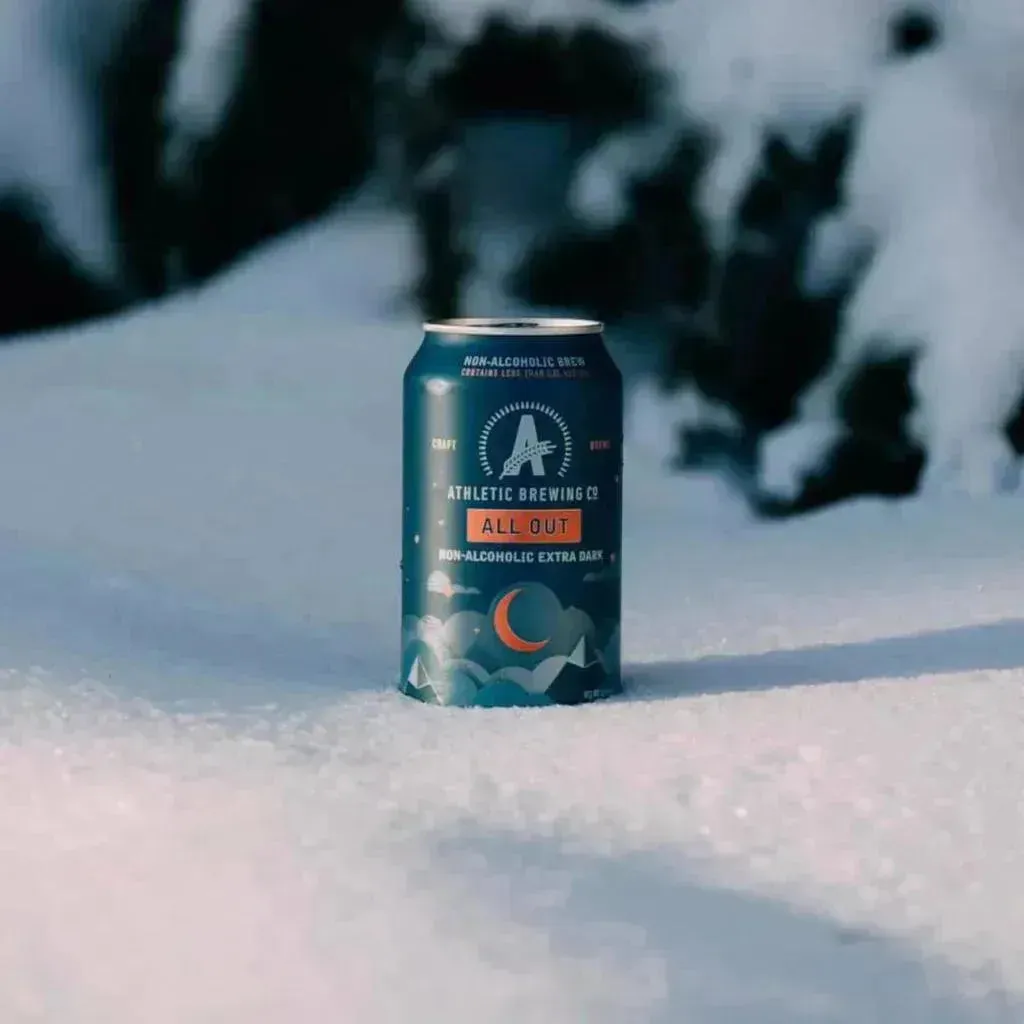 Athletic Brewing All Out Non-Alcoholic Stout (6 pack)