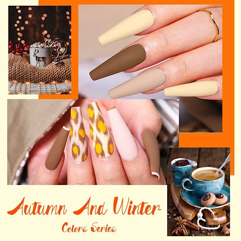 Autumn And Winter - Gel Polish 6 Colour Set